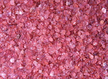 Pile of Garnet Abrasive